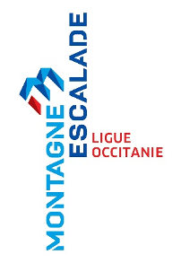 Logo Fédération Française de Montagne et Escalade Ligue Occitanie