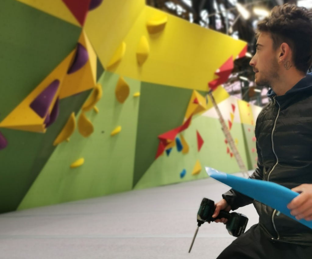 Clément Ouvreur Usine escalade