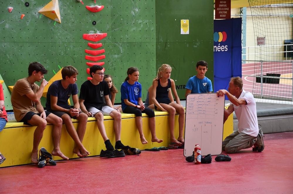 Stage national d'escalade